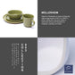 903 Collection Stoneware Dinnerware Set - Matte Greek Olive