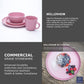 903 Collection Stoneware Dinnerware Set - Matte Ranunculus Pink