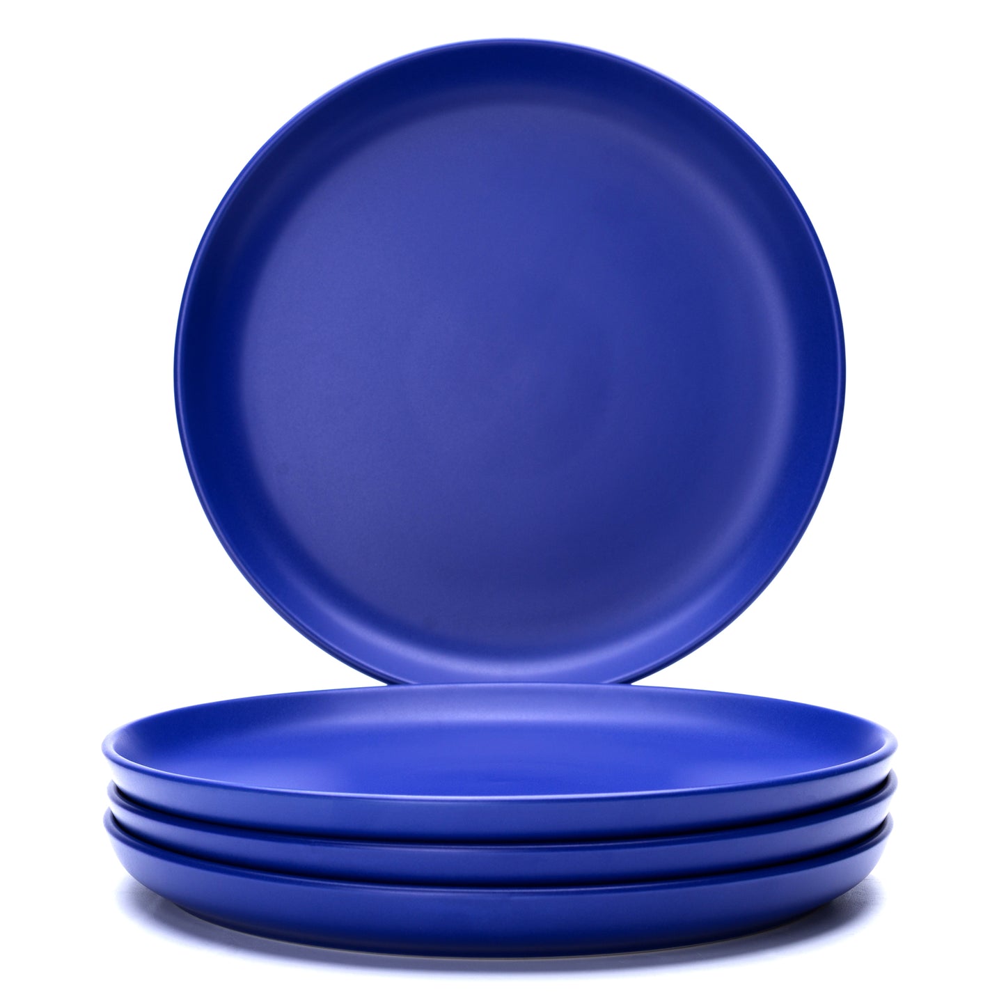 903 Collection Dinner Plate Set Of 4 - Matte Gentiana True Blue