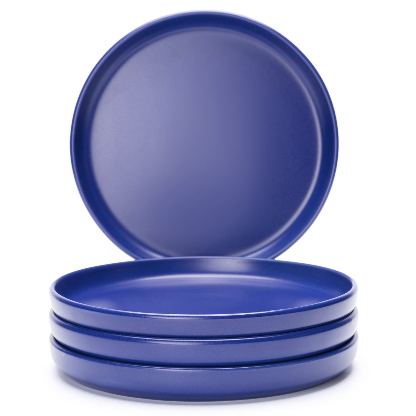 903 Collection Side Plate Set Of 4 - Matte Gentiana True Blue