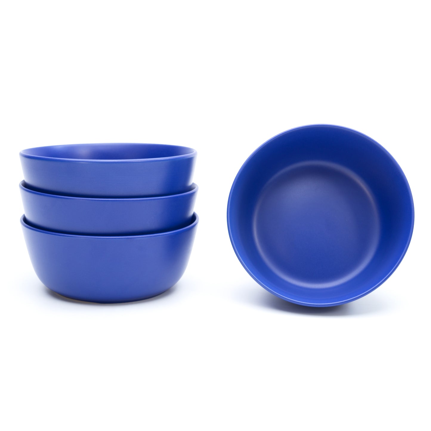 903 Collection Bowl Set Of 4 - Matte Gentiana True Blue