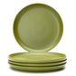 903 Collection Dinner Plate Set Of 4 - Matte Greek Olive