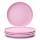 903 Collection Dinner Plate Set Of 4 - Matte Ranunculus Pink